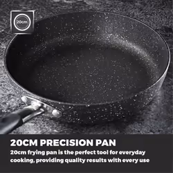 Tower T900112 Precision 20cm Non-Stick Frying Pan Black - Additional view 6