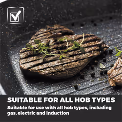 Tower T900115 Precision 28cm Non-Stick Grill Pan, Black - Additional view 5
