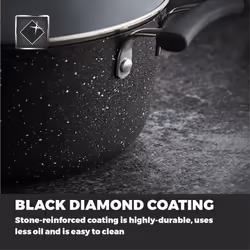 Tower T900116 Precision 24cm Non-Stick Stock Pot Black - Additional view 6