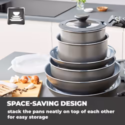 Tower Freedom T800200 13 Piece Cookware Set, Detachable Handles, Graphite - Additional view 5