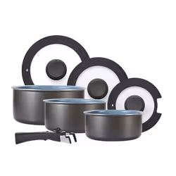 Tower Freedom T800201 7 Piece Cookware Set w/Detachable Handle