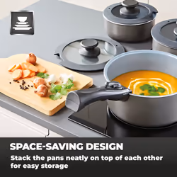 Tower Freedom T800201 7 Piece Cookware Set w/Detachable Handle - Additional view 5