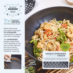 Tower T900134  - Diamo 28cm Wok