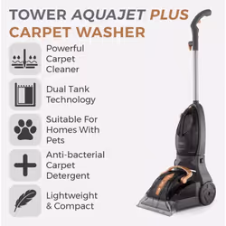 Tower Aquajetplus carpet cleaning machine Walk-behind Wet Rose gold - Additional view 8