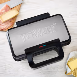 Tower T27031 900W Deep Fill Sandwich Maker Stainless Steel - Brand New - Additional view 11