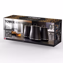 Tower Renaissance Universal containers set 1.5 L Steel