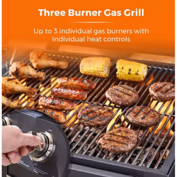 Tower T978507 outdoor barbecue/grill Cooking station Charcoal + Natural gas Black - Additional view 5