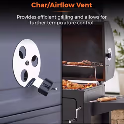 Tower Ignite Duo XL Barbecue Cooking station Charcoal (fuel) Black - Additional view 4