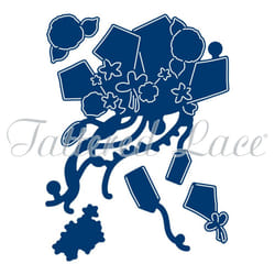 Tattered Lace Summer Kite Cutting Die & Stamp Set