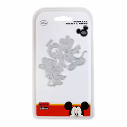 Disney Mickey & Minnie Mouse Panorama Christmas Metal Die Cardmaking