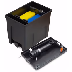 All Pond Solutions Koi/Goldfish Pond Filter Box Full Kit, Small, 9 W