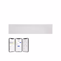 ADAX NEO WIFI Modern Electric Skirting Heater, Home Automation Heating, IPX4, LOT 20 - 800w, White