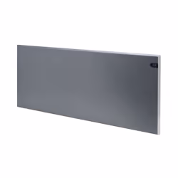 Adax Neo Electric Panel Heater / Convector Radiator With Timer, Modern - Lava Grey, 1200W