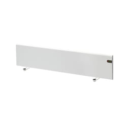 Adax Neo Low Profile Electric Panel Heater, Timer, Portable, 800W Lava Grey - 1200W, White