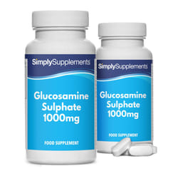 Glucosamine Sulphate 2KCL 1000mg | One-A-Day Potent Formula | 120 Fast Release Tablets = Up to 4 Months' Supply | Manufactured in The UK
