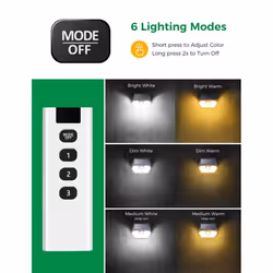 4x Outdoor LED Solar Light. Motion Sensor. Security Wall Lamp.