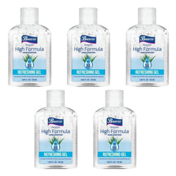 Hand Sanitiser Gel with Vitamin E & Aloe Vera - 250ml (Pack of 5)