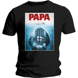 Ghost 'Papa Jaws' (Black) T-Shirt - 2XL