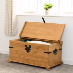 Seconique Corona Mexican Pine Single Storage Chest - Additional view 7