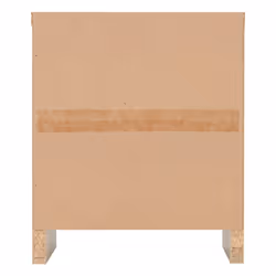 Seville 1 Drawer Bedside Cabinet White High Gloss/Light Oak Effect Veneer