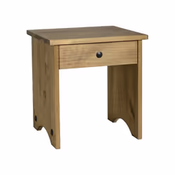 Seconique Solid Mexican Waxed Pine Dressing Table Stool