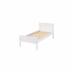 Arctic Single Bed - White