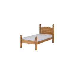 Corona 3' Bed Low Foot End - Distressed Waxed Pine