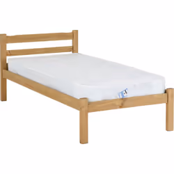 Seconique Panama Bed  - Solid Waxed Pine - 3ft Single