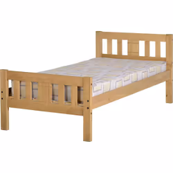 Seconique Rio Pine Bed - Solid Waxed Pine - 3ft Single