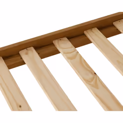 Corona 4FT 6inch Double High Foot End Bed Fram - Distressed Waxed Pine
