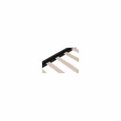 Kelly Metal Bed Frame Black With Laminated Sprung Slats - 4FT 6inch Double150cm - Additional view 5