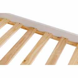 Matteo 4'6" Bed Low Foot End - White - Additional view 7