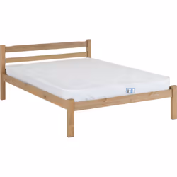 Seconique Panama Pine Bed  - Solid Waxed Pine - 4ft6 Double