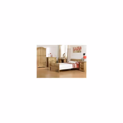 Seconique Rio Pine Bed  - Solid Waxed Pine - 4ft6 Double