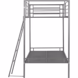 Seconique Brandon 3ft Metal Bunk Bed - Silver - Additional view 6