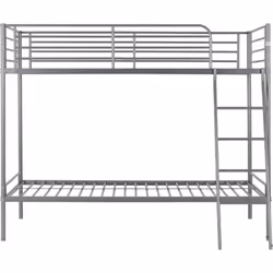 Seconique Brandon 3ft Metal Bunk Bed - Silver - Additional view 7