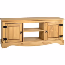 Seconique Corona Mexican Pine 2 Door Flat Screen TV Unit