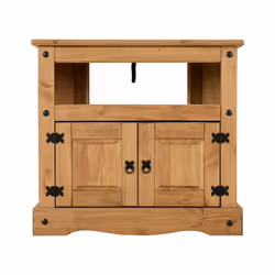 Seconique Corona Mexican Solid Pine 2 Door Corner Tv Unit