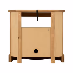 Seconique Corona Mexican Solid Pine 2 Door Corner Tv Unit