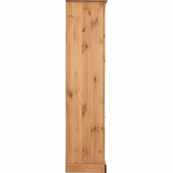 Corona Tall Bookcase - Distressed Waxed Pine
