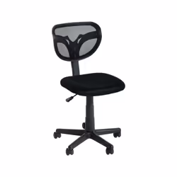 Budget Clifton Computer Metal Chair Black