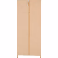 Seville 2 Door Wardrobe Grey High Gloss Light Oak Effect Veneer Hanging Rail