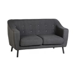 Seconique Ashley Sofa Collection - 2 & 3 Seater Fabric Sofa - Dark Grey