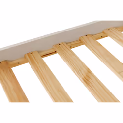 Monaco 4FT Small Double  High Foot End Bed Frame Only - White