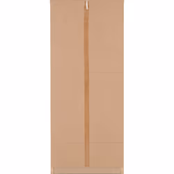 Seville 2 Door 1 Drawer Wardrobe Grey Gloss Oak Effect Veneer Hanging Rail