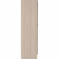 Nevada 3 Door 2 Drawer  Mirrored Wardrobe OYSTER - Additional view 8
