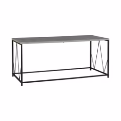 Athens Coffee Table in Concrete Effect/Black