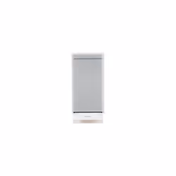 Nevada Wardrobe 2 Door 1 Drawer in White Gloss Hanging Rail Drawer Hanging Rail