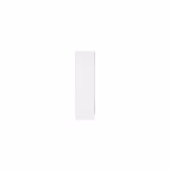 Nevada Wardrobe 2 Door 1 Drawer in White Gloss Hanging Rail Drawer Hanging Rail