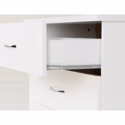 Nevada 3 Drawer Chest White Gloss - Additional view 11
